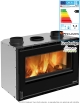 Inserto 80 Crystal Evo 2.0 ventilé 7,4 kW Insert à bois