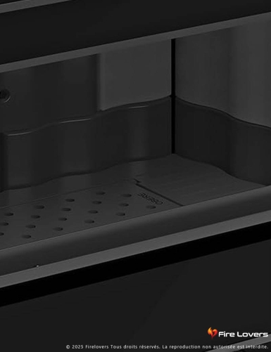 Inserto 80 Crystal Evo.16 ventilé 7,4 kW Insert à bois