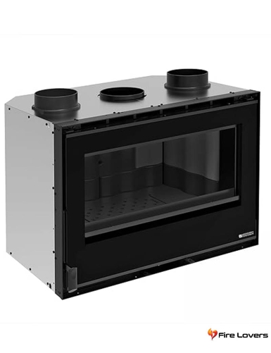 Inserto 80 Crystal Evo.16 ventilé 7,4 kW Insert à bois