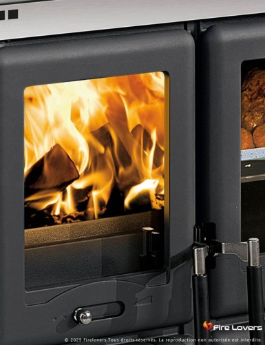 Rosa XXL 5.0 - Steel Cuisinière à bois