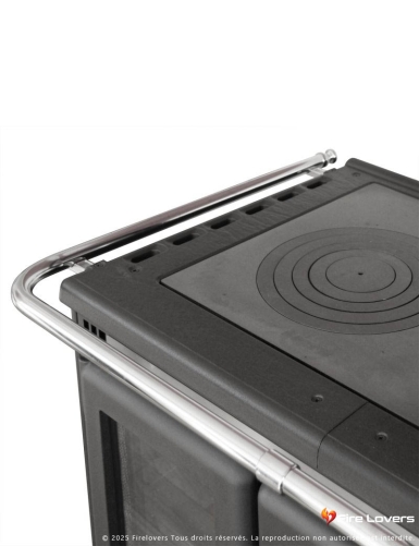 Rosa XXL 5.0 - Steel Cuisinière à bois