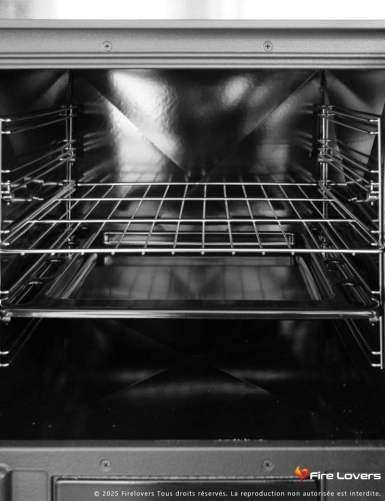 Rosa XXL 5.0 - Steel Cuisinière à bois