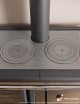 Rosa XXL 5.0 - Steel Cuisinière à bois