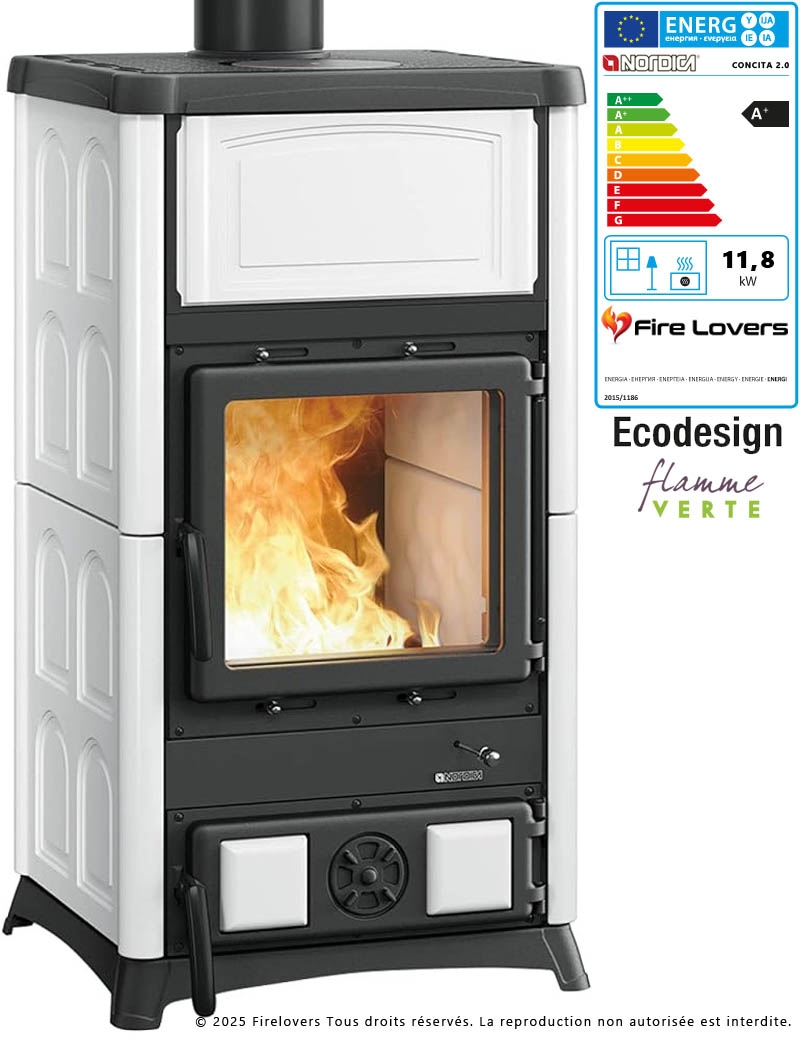 Concita 2.0 12kW Poêle à bois