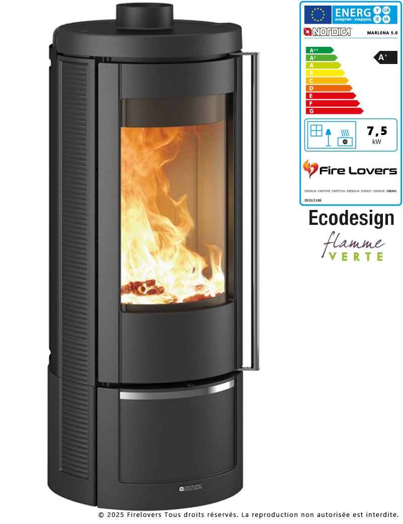 Marlena 5.0 7,5 kW Poêle à...