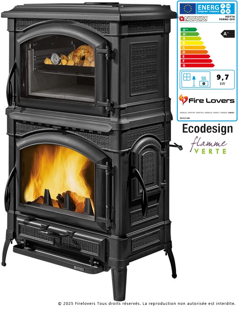 Isotta Forno Evo 10kW Poêle...