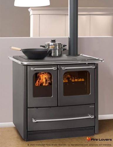 Sovrana Easy Evo 2.0 7,5 kW Cuisinière à bois