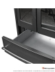 Sovrana Easy Evo 2.0 7,5 kW Cuisinière à bois