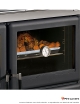 Rosa XXL 5.0 - Maiolica Cuisinière à bois