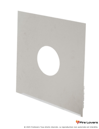 Plaque inox 350 x 350 mm