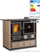 Rosa 5.0 Maiolica 9kW Cuisinière à bois