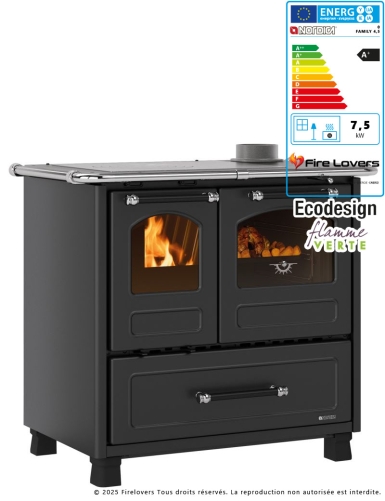 Family 4,5 7.5kW Cuisinière à bois