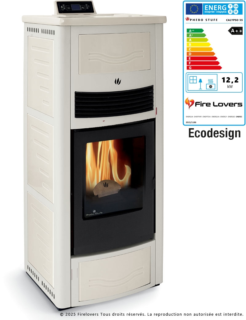 Calypso 5S 12 kW Poêle à...