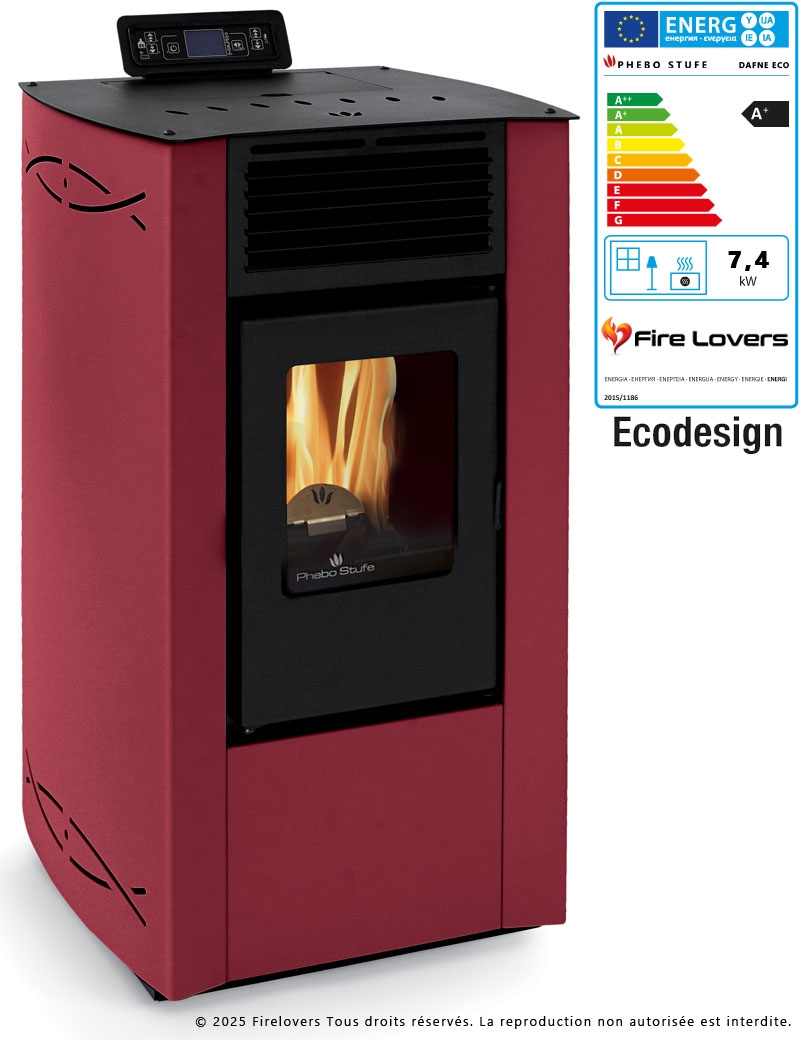 Dafne Eco 7,4kW Poêle à...