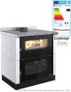 Verona XXL Maiolica 7kW Cuisinière à bois