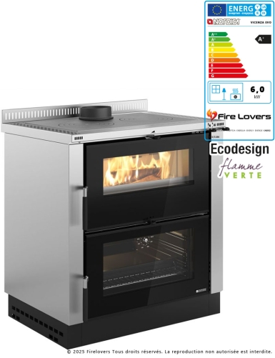 Verona XXL 7kW Cuisinière à bois