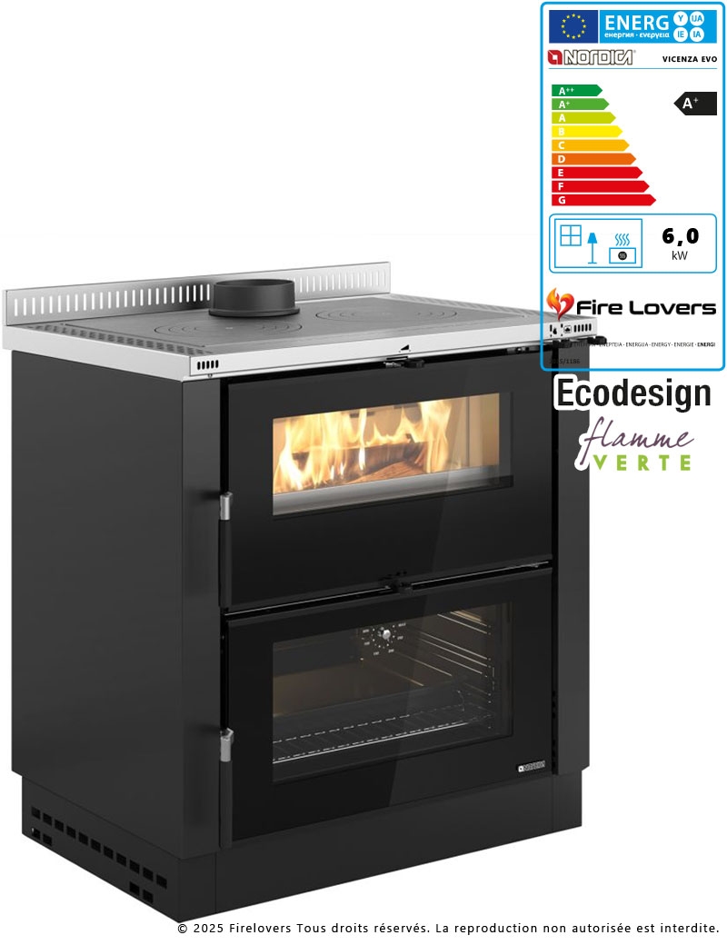 Verona XXL 7kW Cuisinière à...