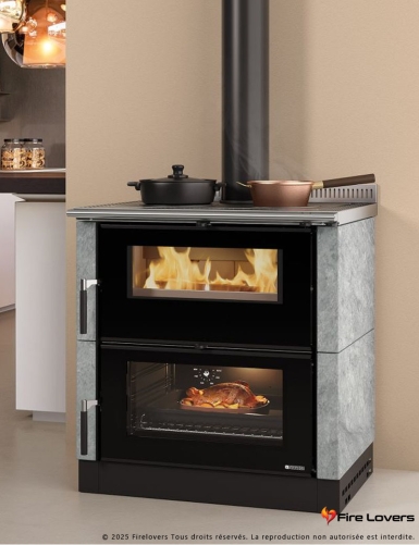 Verona XXL Petra 7kW Cuisinière à bois