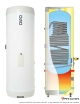 Boiler ECS électrique combiné INOX OSO OGC 300 L - B