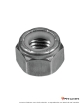 Ecrou avec joint galva 1/2" pour vase de 100 à 2000L