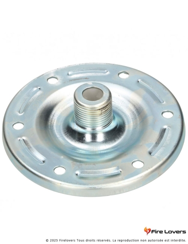 Bride acier galva 1" pour vase 18 à 100 L