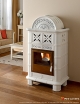 Diana P avec dôme + décoration à la main 12,7 kW poêle à granulés