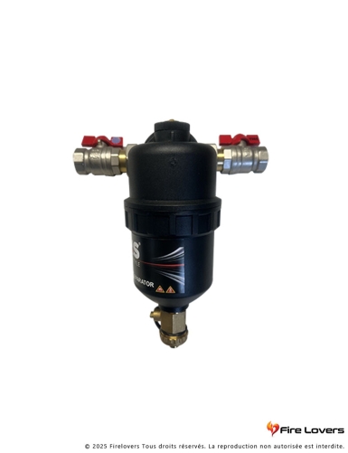 Séparateur de boue magnétique avec 2 Vannes 3/4"