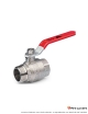 Vanne à boisseau sphérique standard p.levier PN25 MF 1" 1/2