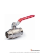 Vanne à boisseau sphérique standard p.levier PN25 MM 1"