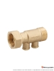 Clapet EA anti-pollution FM 3/4'' long + 2 purges 1/4''
