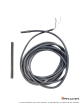 Sonde PTC câble PVC -20...+80°C 6x30mm-3m