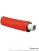 Tube PEX-AL-PEX isolé rouge 16X2 - Bobine 100 m