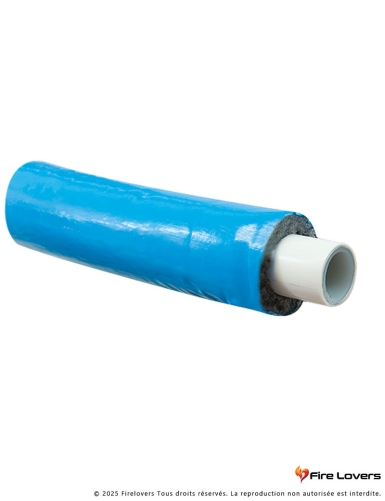 Tube PEX-AL-PEX isolé bleu 20X2 -Bobine 50 m