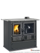 Rosa 5.0 Steel 8,8kW Cuisinière à bois