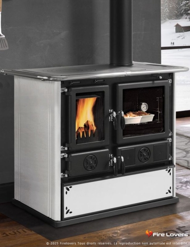 Rosa 5.0 Steel 8,8kW Cuisinière à bois