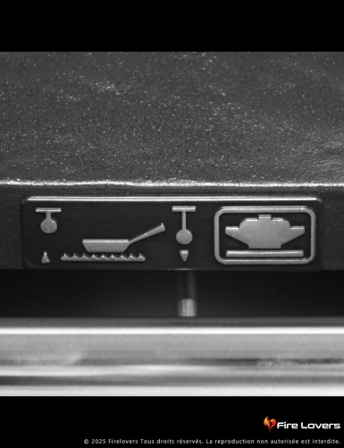 Rosa 5.0 Steel 8,8kW Cuisinière à bois
