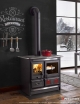 Rosa L 5.0 Steel 9.5kW Cuisinière à bois