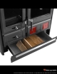 Rosa L 5.0 Steel 9.5kW Cuisinière à bois