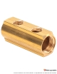 Collecteur chauffage 1" FF- 2 sorties 1/2" F