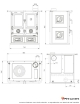 Rosetta 5.0 Ceramica 7.9 kW Cuisinière à bois
