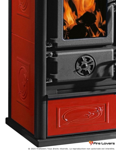 Rosetta 5.0 Ceramica 7.9 kW Cuisinière à bois