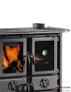 Rosetta 5.0 Ceramica 7.9 kW Cuisinière à bois