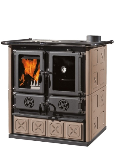 Rosetta 5.0 Maiolica 7.9 kW Cuisinière à bois