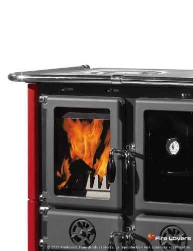 Rosetta 5.0 Maiolica 7.9 kW Cuisinière à bois
