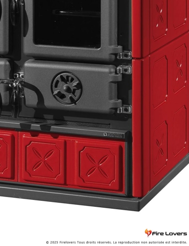 Rosetta 5.0 Maiolica 7.9 kW Cuisinière à bois