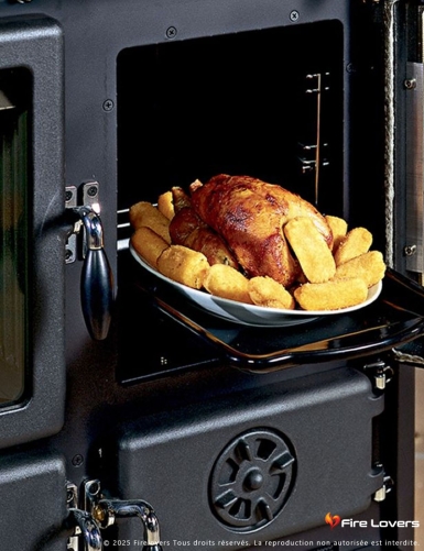 Rosetta 16 Petra 8kW Cuisinière à bois