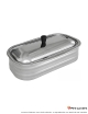 Réservoir en acier inoydable pour cuisinière à bois