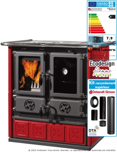 PACK ROSETTA.16 MAIOLICA + kit de raccordement supérieur