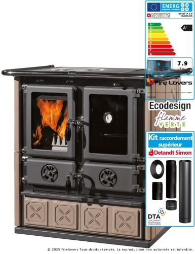 PACK ROSETTA.16 MAIOLICA + kit de raccordement supérieur