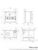 Pack Rosa 5.0 Steel + kit de raccordement supérieur Ferrolux Ø150 mm